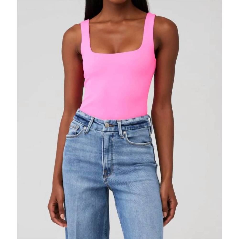 Good American Pink Bodysuit